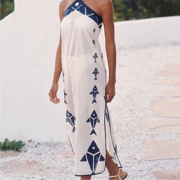 Farm Rio x Anthropologie Halter Neck Cover Up - Picture 4 of 9